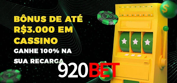920bet melhor bônus de depósito
